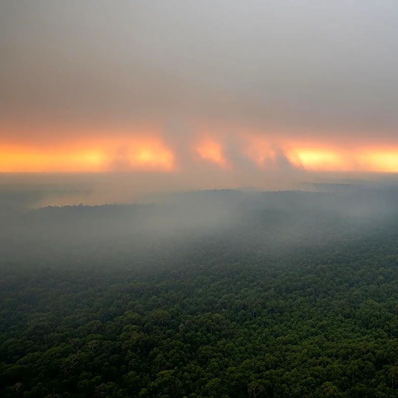 NASA Observes Stagnant Skies in Southeast Asia Due to Wildland Fires