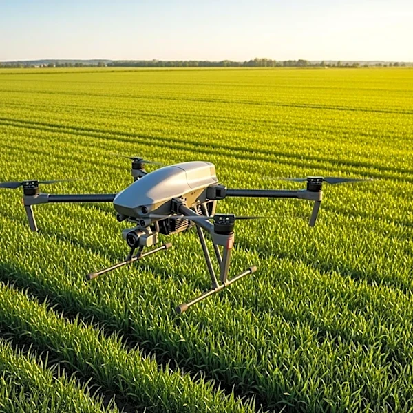 National Agriculture Fair in Raisen Showcases Drone Technology to Enhance Farming Practices