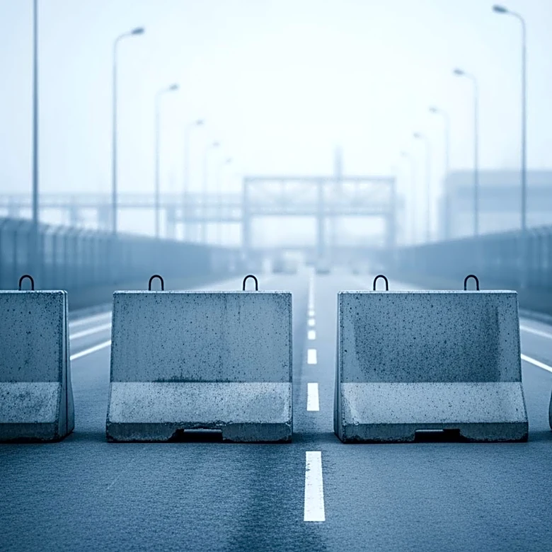 Iran Constructs Roadblocks at Isfahan Nuclear Facility Entrances to Prevent Uranium Seizure