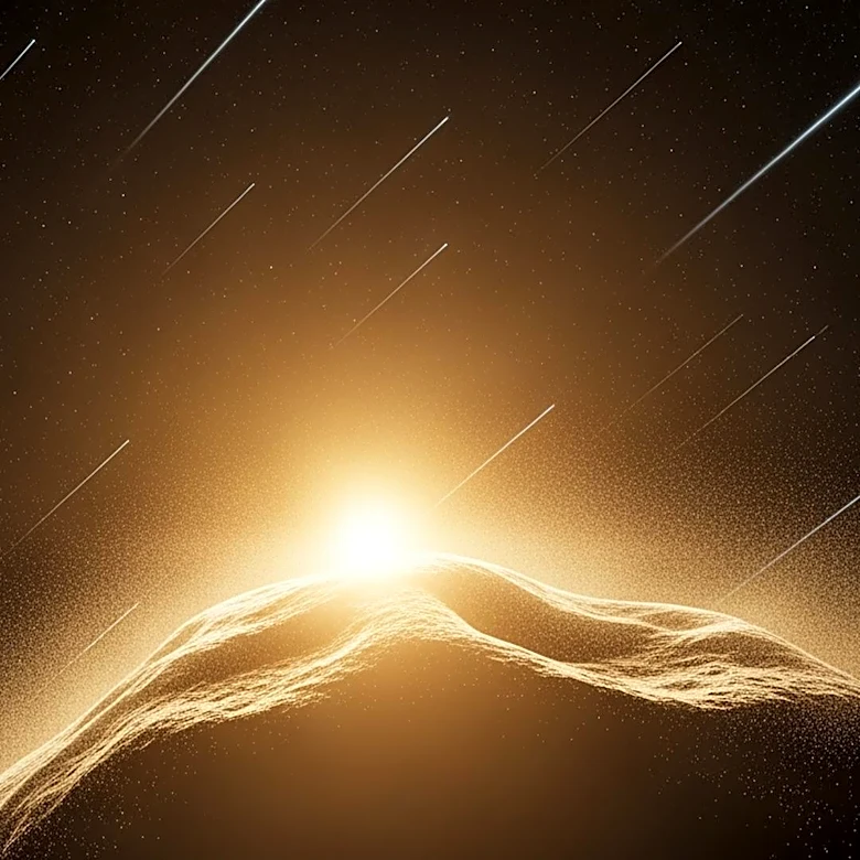 New Meteor Shower Discovered from Sun-Baked Asteroid