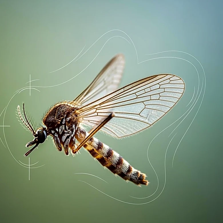 Research Reveals Mosquito Flight Patterns and Targeting Mechanisms