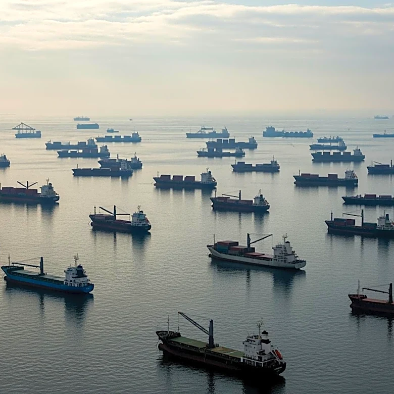 Maritime Traffic Jam in Gulf of Finland Due to Ukrainian Port Strikes