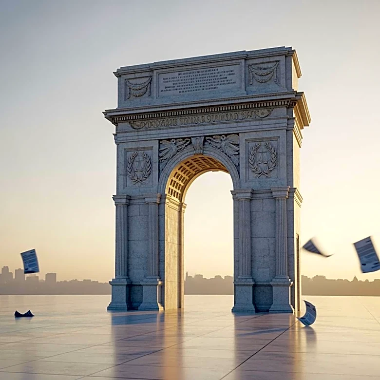 President Trump Unveils Plans for D.C. Triumphal Arch Amid Legal Challenges