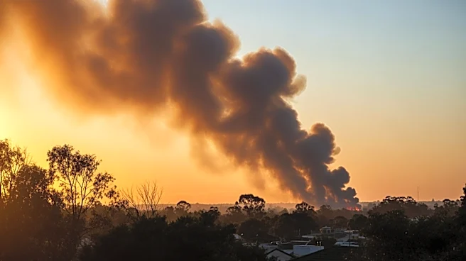 Large House Fire in Glassport Sends Smoke Visible for Miles