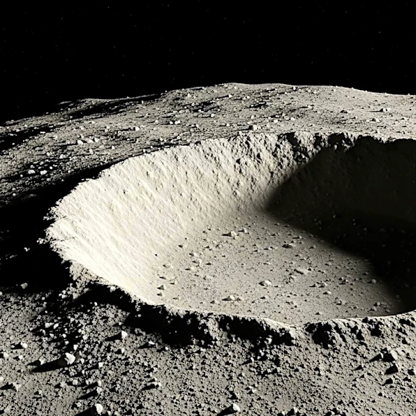 NASA's Lunar Reconnaissance Orbiter Captures Rare 225-Meter Crater Formation on Moon