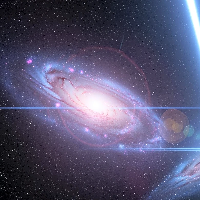 Astronomers Detect Mega-Laser Beam Signal from 8 Billion Light-Years Away