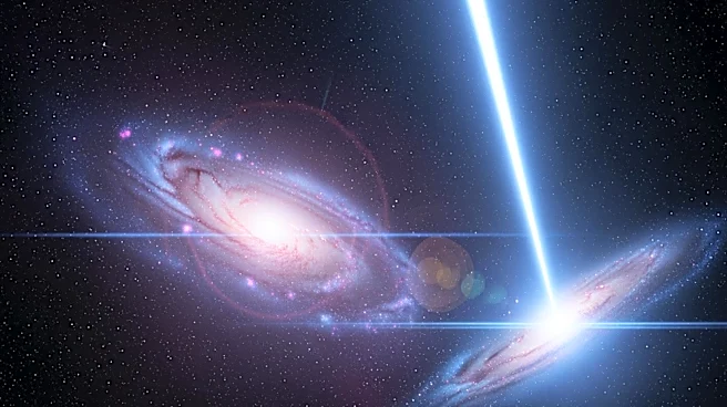 Astronomers Detect Mega-Laser Beam Signal from 8 Billion Light-Years Away