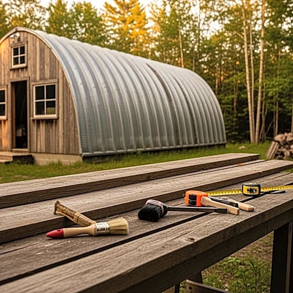 Maine Quonset Hut-Style Home Listed for Under $300K, Offers Unique Renovation Opportunity