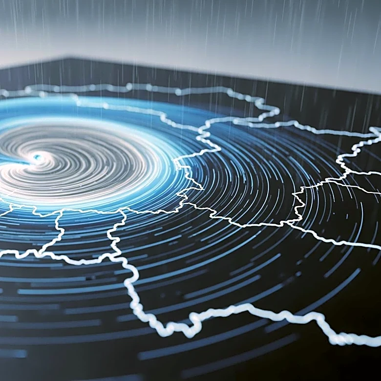 Meteorologist Katie Steiner Reports on Rainy Weather in Minnesota