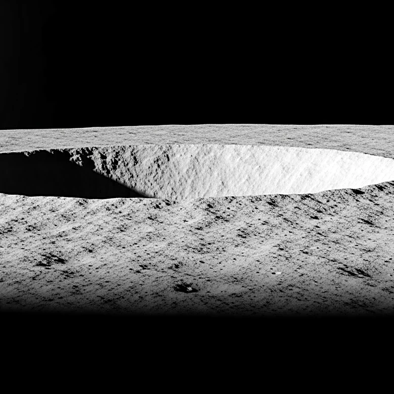 NASA's Lunar Reconnaissance Orbiter Captures Rare New Moon Crater