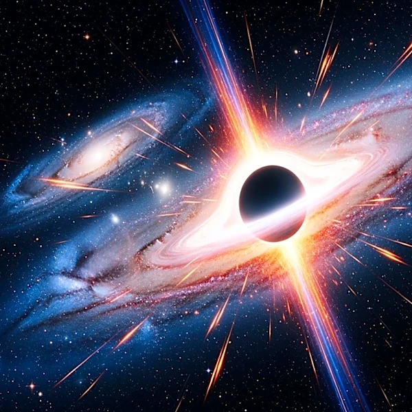 Black Hole in Galaxy J1007+3540 Erupts After 100 Million Years