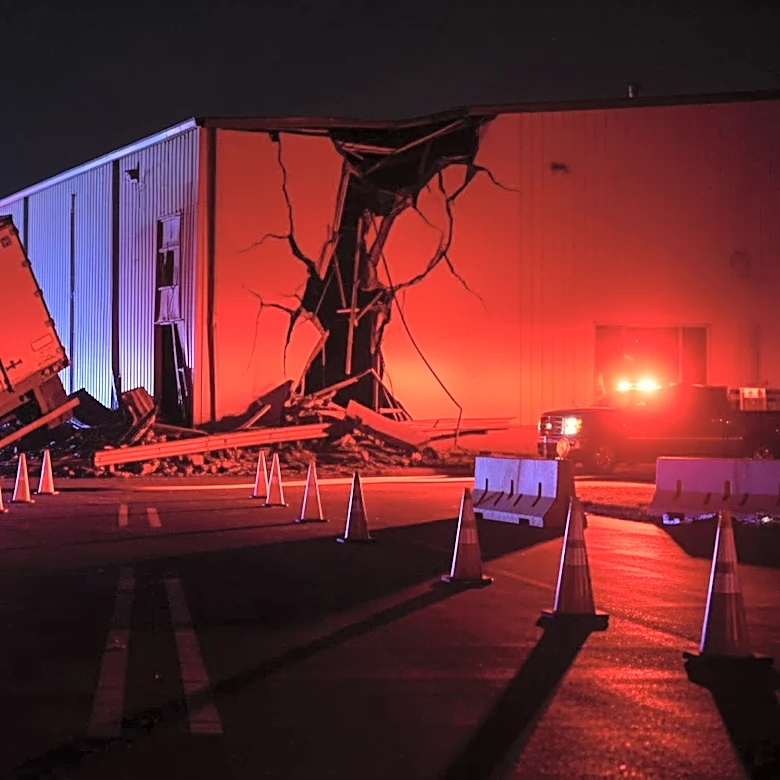 Tractor-Trailer Crash in New Jersey Compromises Building Structure and Traffic