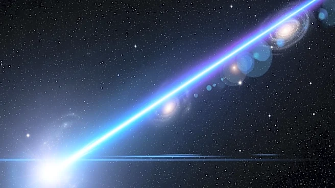 Astronomers Detect Mega-Laser Beam Signal from 8 Billion Light-Years Away, Offering New Insights into the Universe