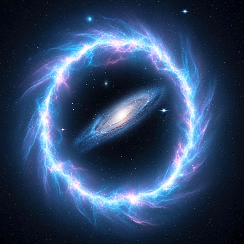 Astronomers Discover Vast Hydrogen Gas Halos, Shedding Light on Universe's 'Missing' Element