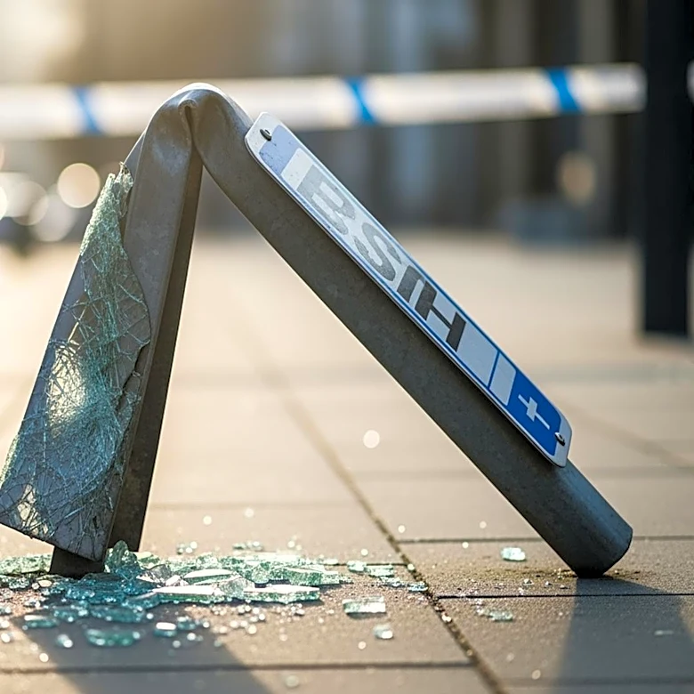 Car Crashes into Bus Stop in Chicago's Lakeview Community, Injuring Man