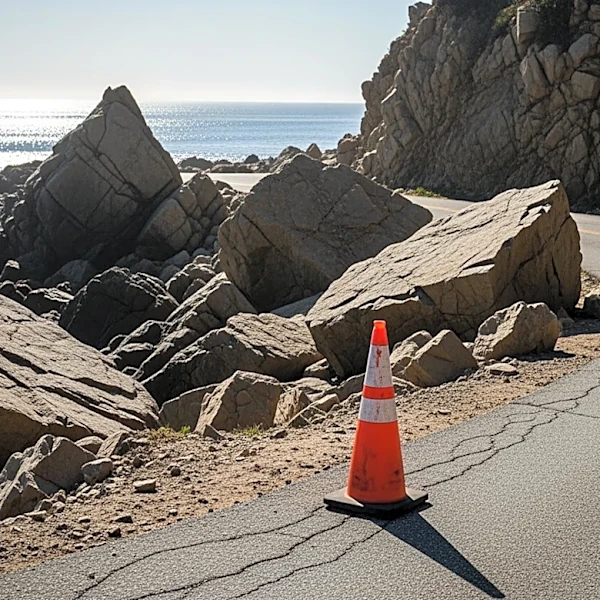 Hawaii Department of Transportation Implements Long-Term Lane Closure Near Waimea Bay Due to Rockfall