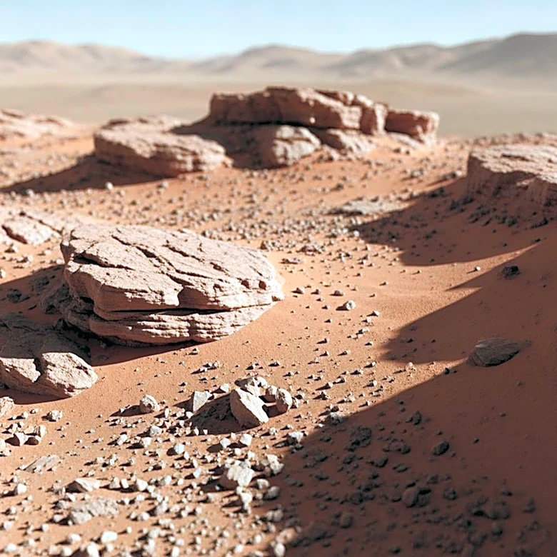 NASA's Curiosity Rover Investigates Martian Terrain Transition