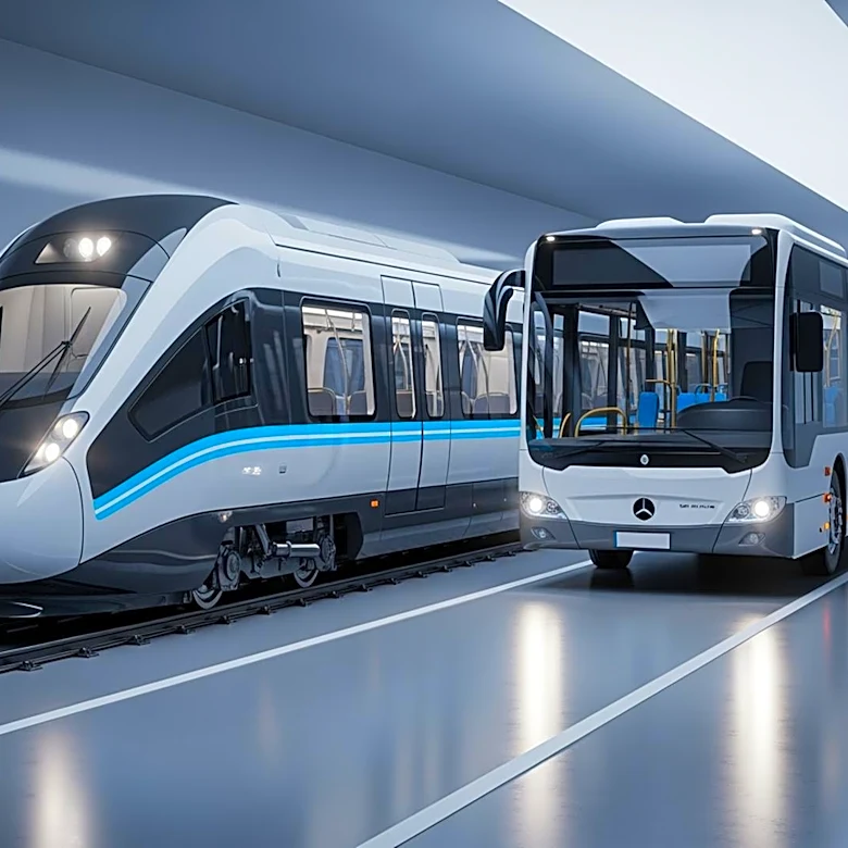 NJ Transit Unveils New High-Tech Trains and Buses