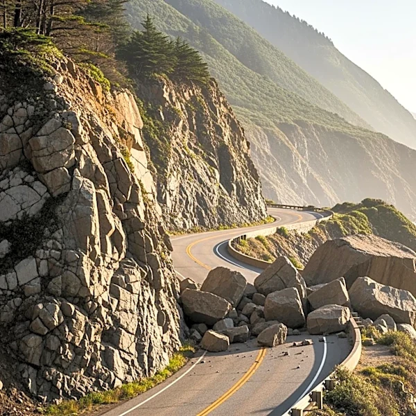 Rockfall Causes Long-Term Lane Closure on Kamehameha Highway Near Waimea Bay