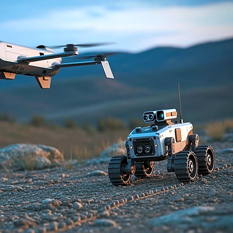 Ukraine Utilizes Drones and Robots to Capture Russian Position Without Infantry