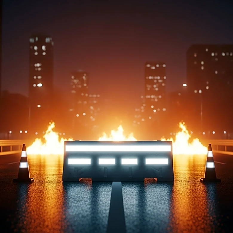 Explosion and Fire Cause Road Closures in Rochester