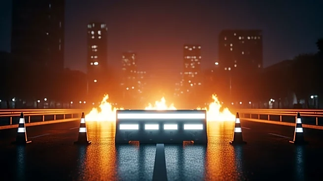 Explosion and Fire Cause Road Closures in Rochester