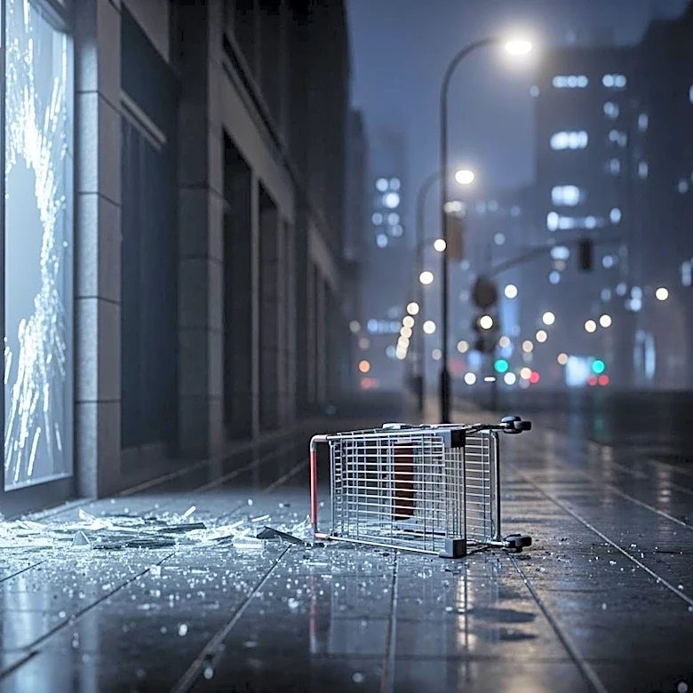 Chicago Gas Station Targeted in Crash-and-Grab Burglary