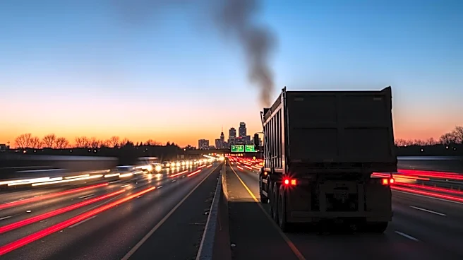 Dump Truck Fire Causes Major Traffic Backup on I-76 in Philadelphia