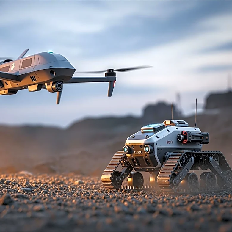 Ukraine Utilizes Robots and Drones to Capture Russian Position Without Infantry Losses