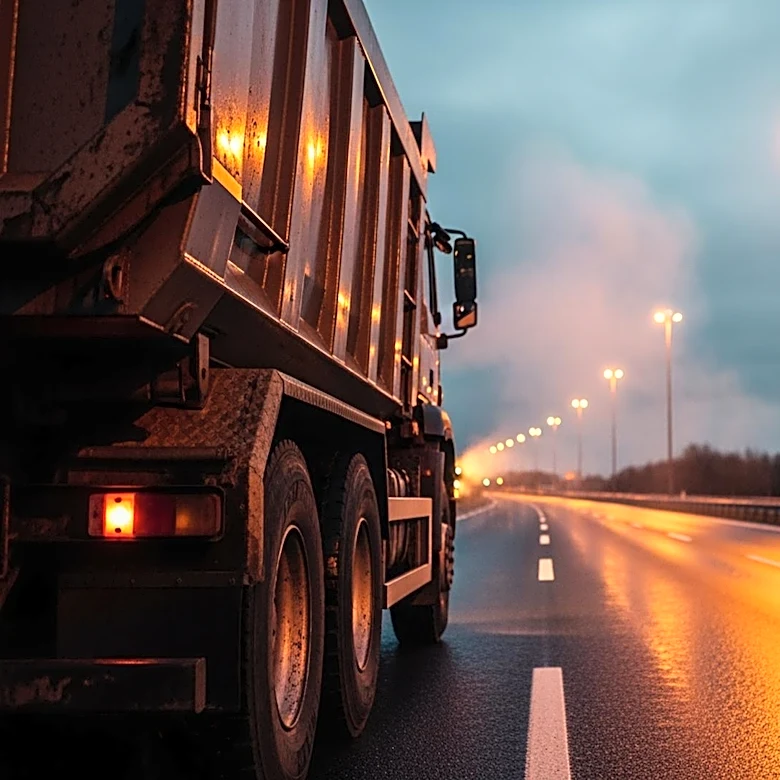 Dump Truck Fire Causes Traffic Delays on I-76 in Philadelphia
