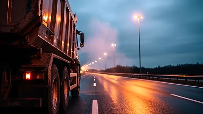 Dump Truck Fire Causes Traffic Delays on I-76 in Philadelphia
