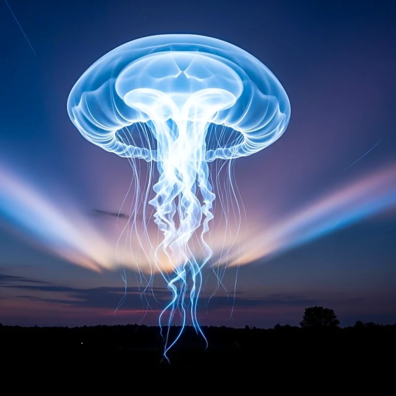 Starlink Launch Creates Spectacular 'Jellyfish Cloud' Over Georgia