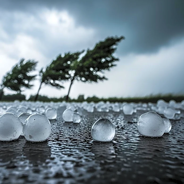 Severe Storm Threat in North Texas Raises Concerns Over Hail and Gusty Winds
