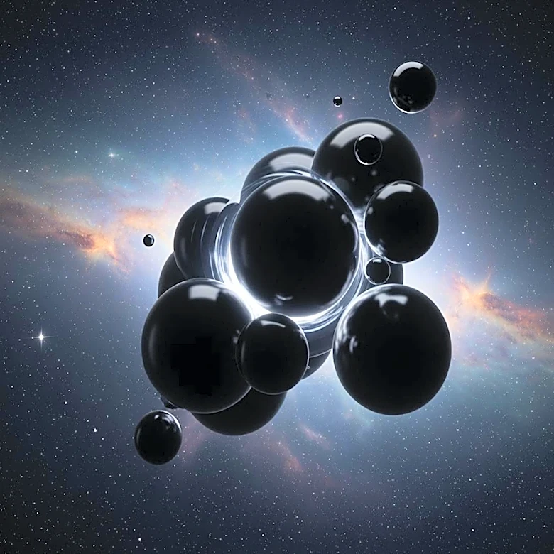 New Theory Suggests Dark Matter Could Be Black Holes from Another Universe