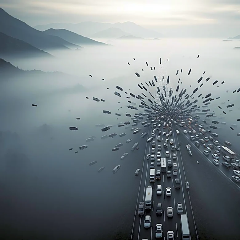 Massive Vehicle Pileup on I-70 in Colorado Results in Injuries and Road Closure