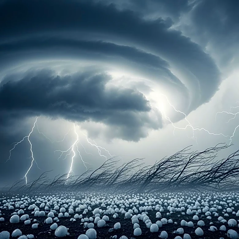 Severe Weather Alert: Hail and High Winds Expected in North Texas