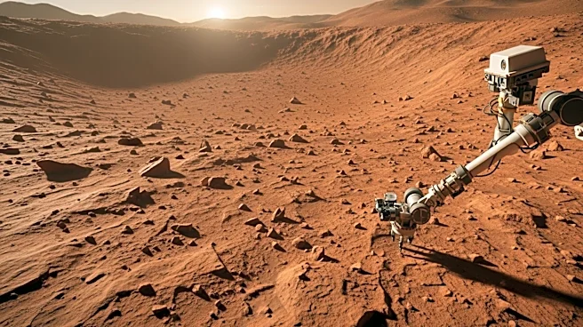 Curiosity Rover Investigates Martian Crater for Organic Molecules