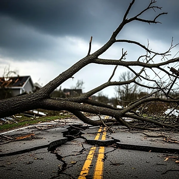 Severe Weather Causes Damage and Power Outages in Ann Arbor