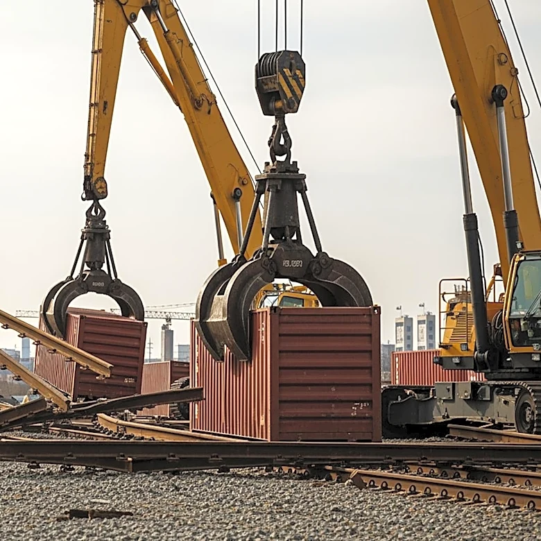 Freight Train Derailment Cleanup Progresses in North Bergen, New Jersey