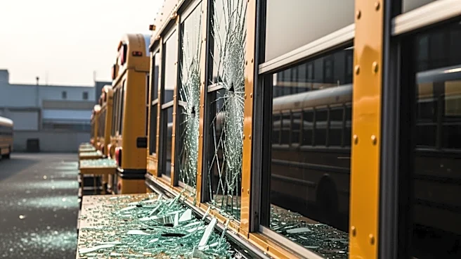 Vandalism Strikes Over 30 School Buses in Chicago's West Side