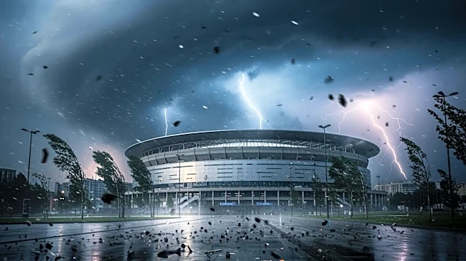 Severe Storm Damages University of Michigan's Yost Arena and Ann Arbor Infrastructure