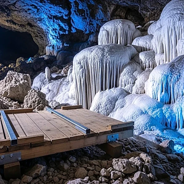 Shoshone Ice Caves Remain Closed for Summer Amid $750,000 Walkway Rebuild Effort