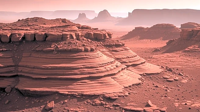 Scientists Identify Potential Ancient Ocean Lines on Mars Indicating Past Water Presence