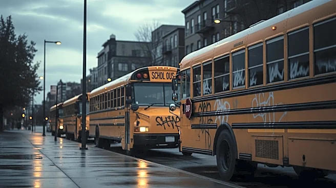 Chicago School Buses Vandalized in West Humboldt Park, Impacting Local Transportation