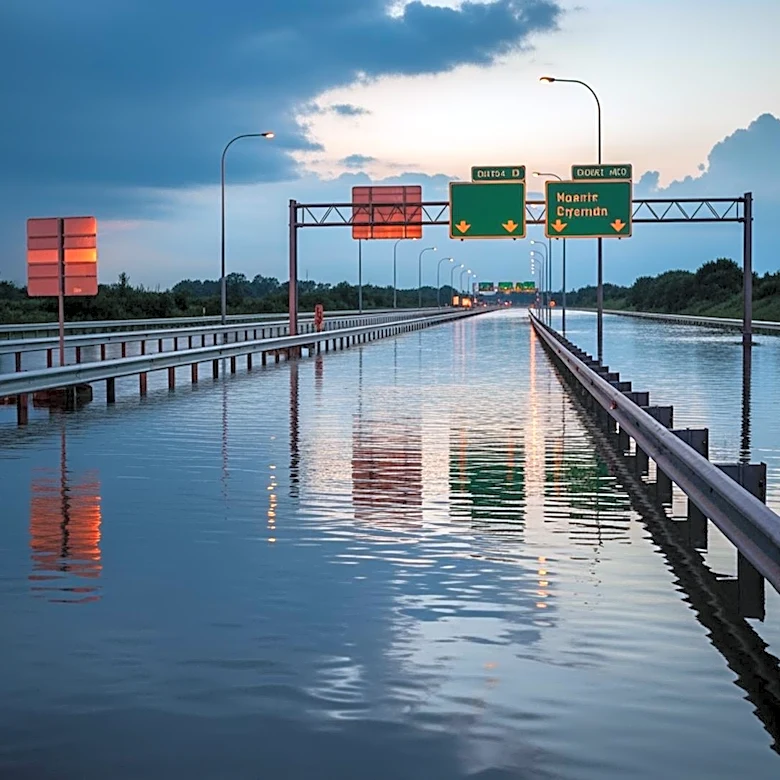 Milwaukee Flooding Traps Motorists and Shuts Down Highways