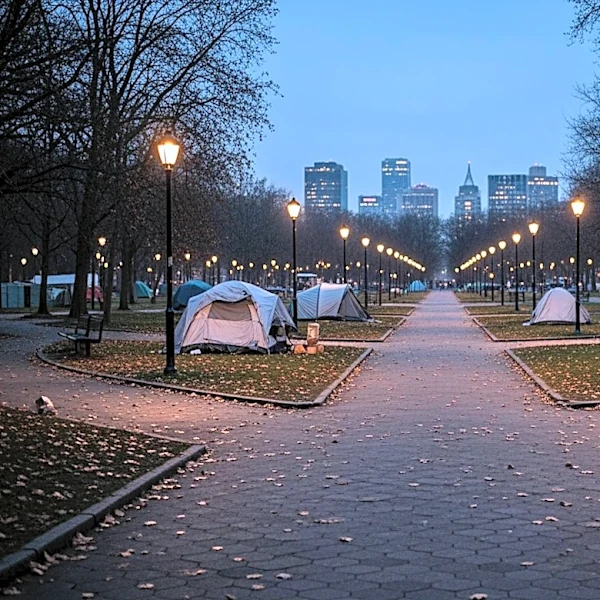 Chicago Debates Homelessness Policy Amid Park Encampment Concerns