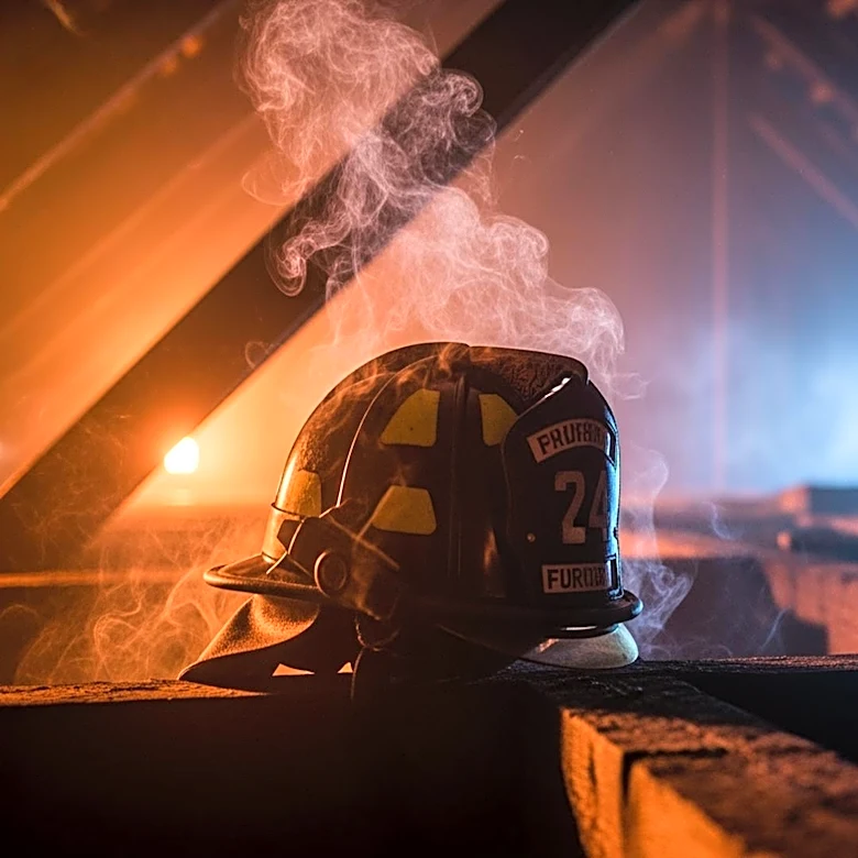 Firefighter Falls Through Roof While Battling Fire in Edison, N.J.