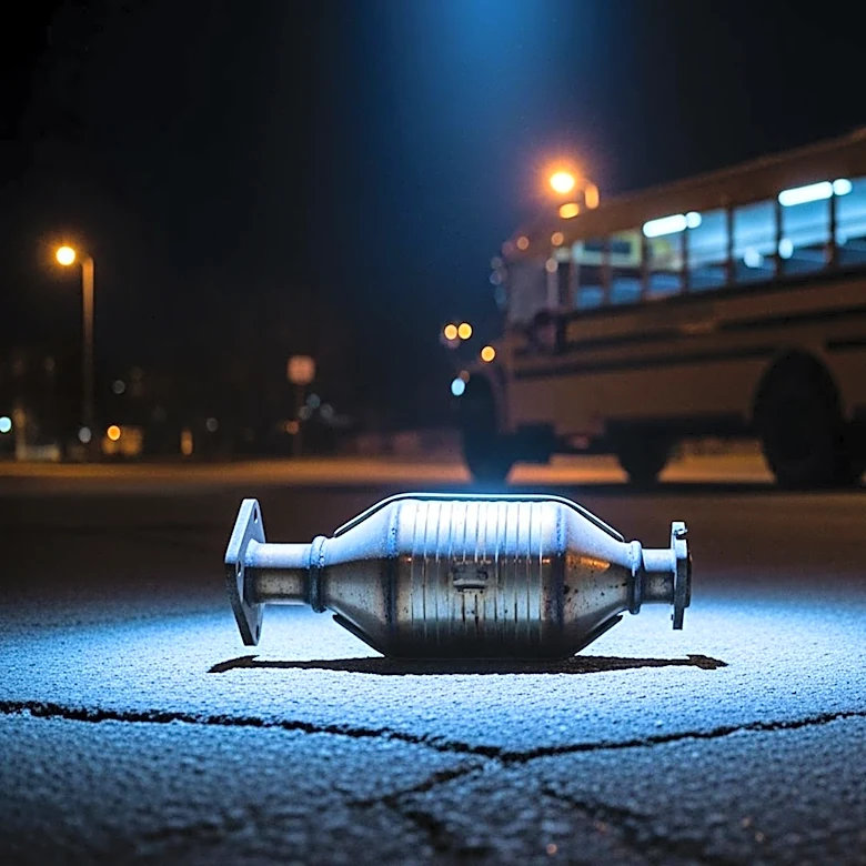 Catalytic Converter Thieves Target School Buses in Chicago's West Humboldt Park