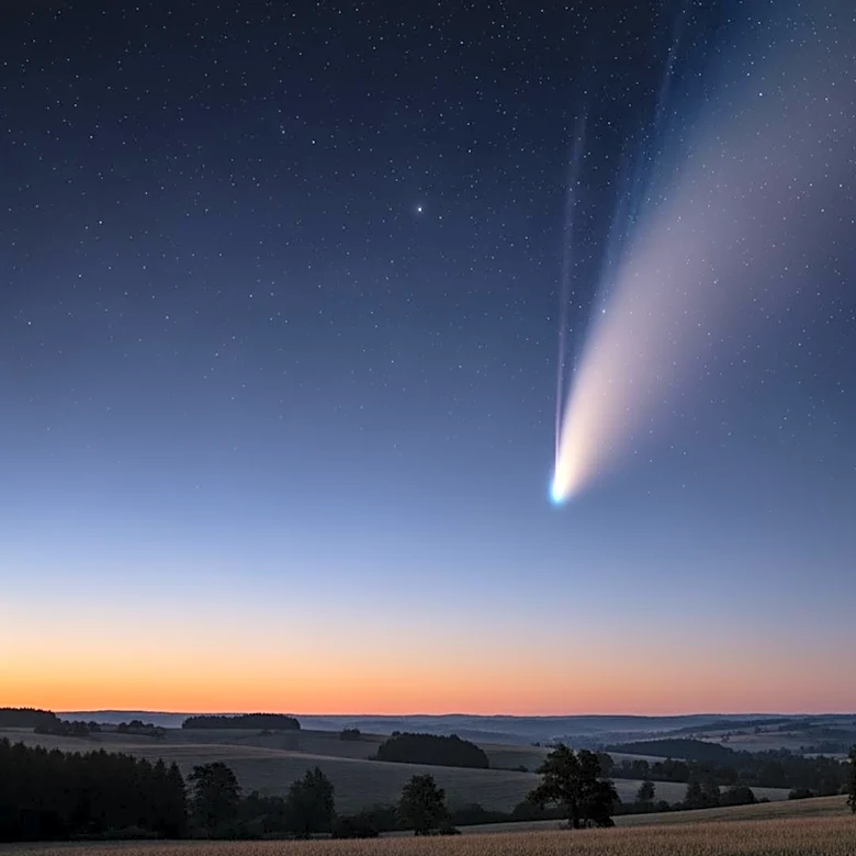 Comet R3 Pan-STARRS Now Visible in U.S. Pre-Dawn Sky
