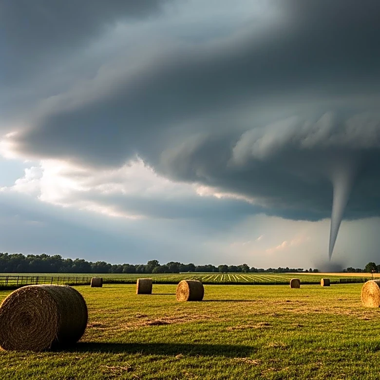 Tornado Strikes Michigan Dairy Farm, Cows Escape